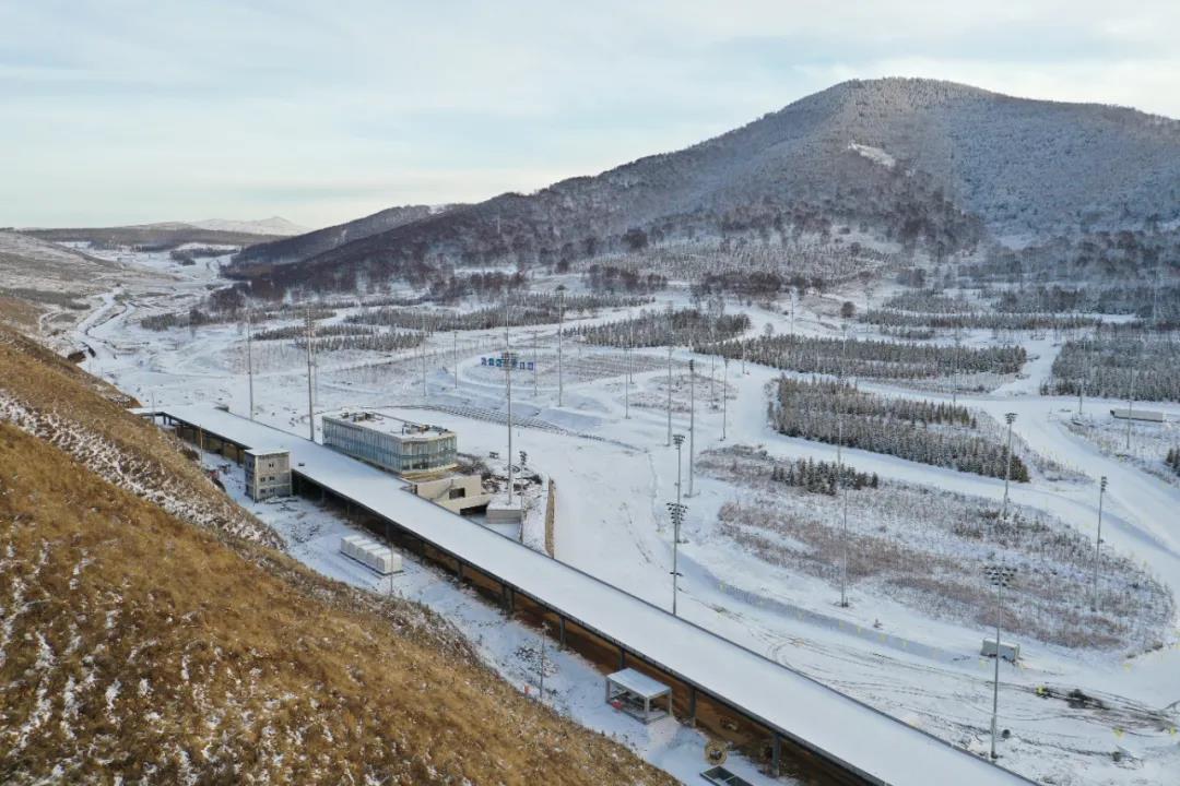 俯瞰国家越野滑雪中心